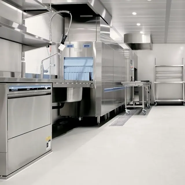 Cozinha industrial em aço inox